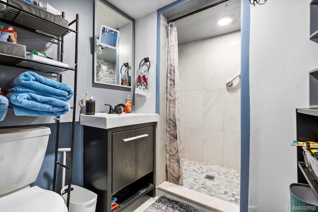23870 Rockingham St, Southfield, MI 48033 - bathroom with tiled shower and vanity