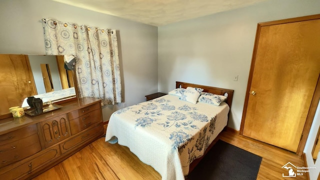 1107 Mccormick St, Monroe, MI 48162 - bedroom featuring light wood-style floors