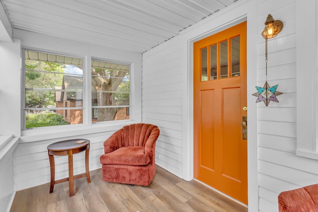 741 Lawrence St, Jackson, MI 49203 - view of exterior entry featuring a porch