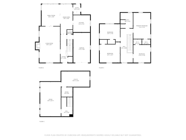 1217 Westmoorland St, Ypsilanti, MI 48197 - view of home floor plan