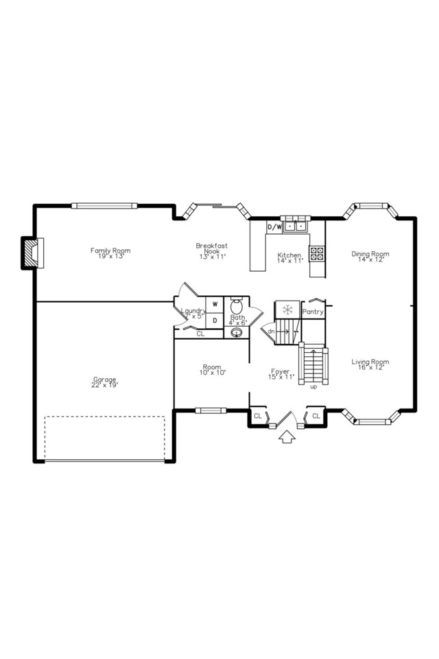 5835 S Ashford Way, Ypsilanti, MI 48197 - view of floor plan / room layout