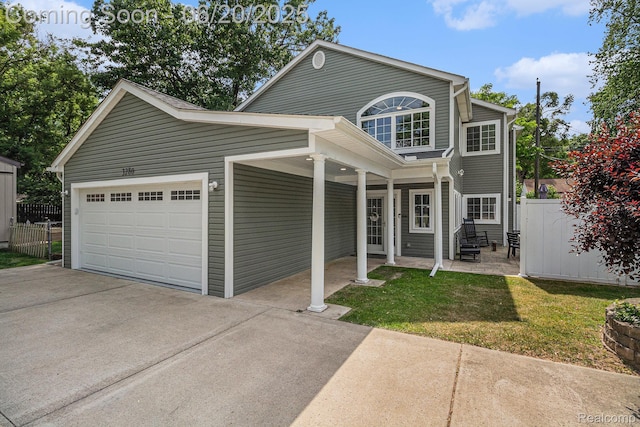 3280 Chambourne St, Ferndale, MI 48382 - traditional home featuring concrete driveway and a garage