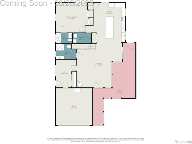 3280 Chambourne St, Ferndale, MI 48382 - view of floor plan / room layout