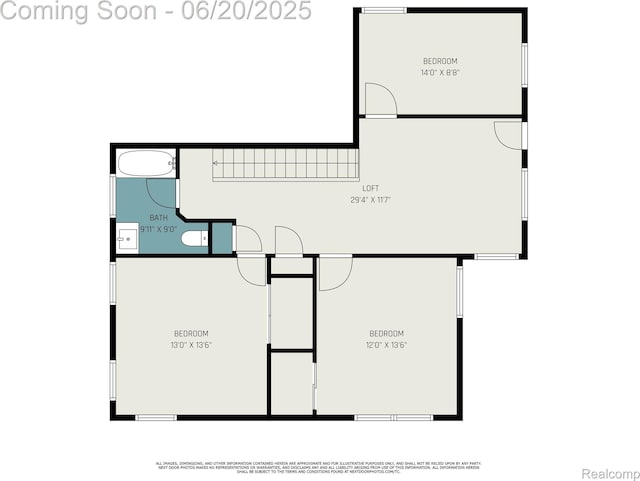 3280 Chambourne St, Ferndale, MI 48382 - view of room layout