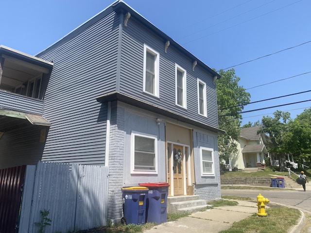 251 Page St NE, Grand Rapids, MI 49505 - view of home's exterior with entry steps