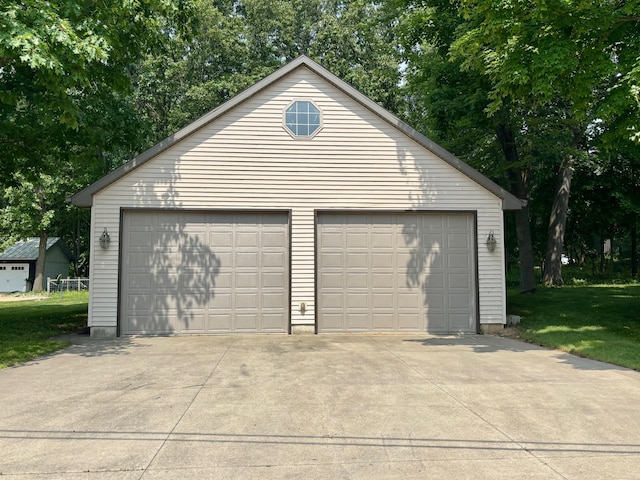 68121 Edgewater Beach Rd, White Pigeon, MI 49099 - view of detached garage