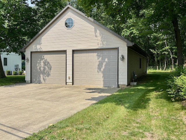 68121 Edgewater Beach Rd, White Pigeon, MI 49099 - view of detached garage