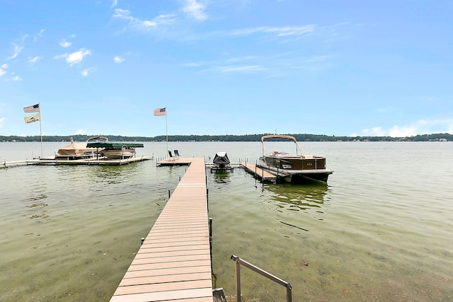 68121 Edgewater Beach Rd, White Pigeon, MI 49099 - dock with a water view