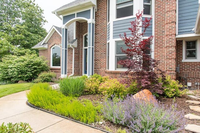 5284 Green Pine Ln, Kalamazoo, MI 49009 - view of property exterior with brick siding
