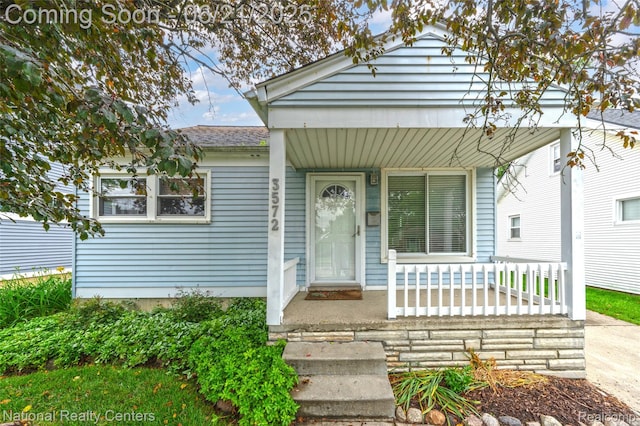 3572 Tyler Ave, Berkley, MI 48072 - view of front of home with covered porch