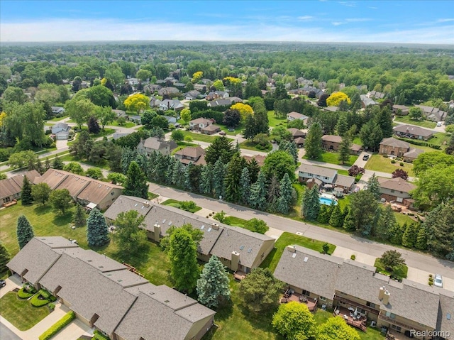 55728 Lorraine Dr Unit 20, Utica, MI 48316 - aerial view of residential area