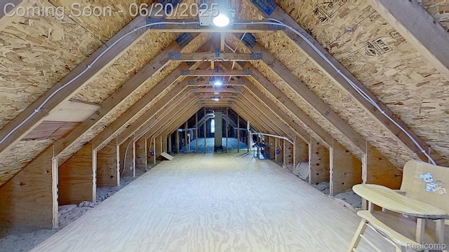 108 High St, Clawson, MI 48017 - view of attic