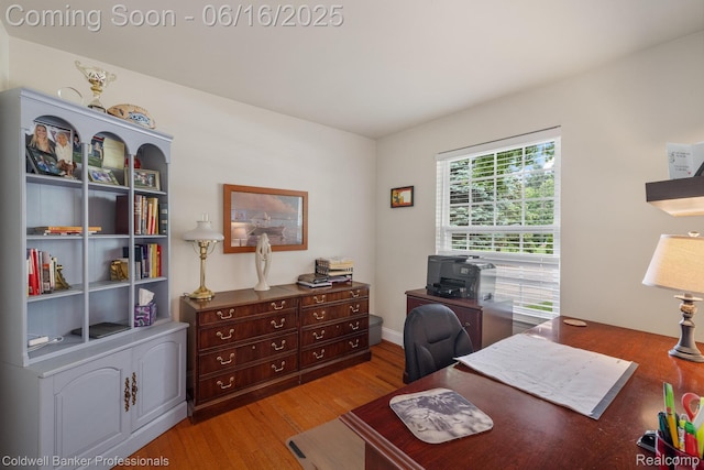 3184 Cedar Key Dr, Lake Orion, MI 48360 - office area with wood finished floors