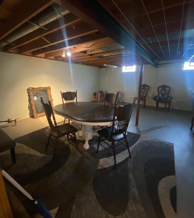 4236 Marianne Dr, Flushing, MI 48433 - dining room featuring concrete flooring and healthy amount of natural light