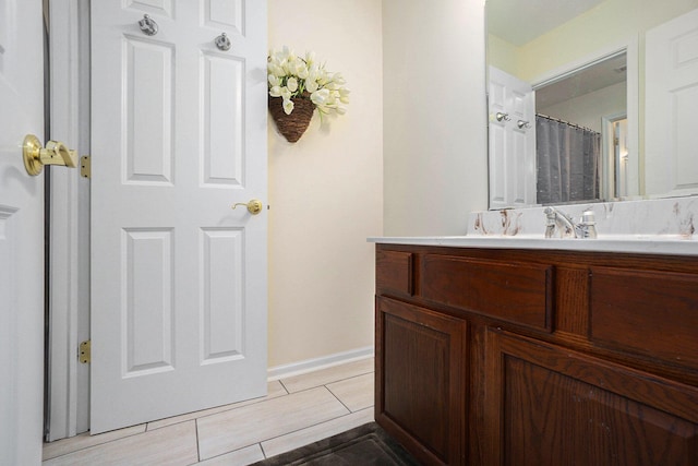 9354 Stratford Woods Trl, Kalamazoo, MI 49009 - bathroom with vanity and tile patterned flooring