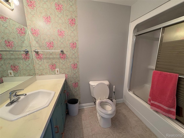 3351 Reid Rd, Swartz Creek, MI 48473 - bathroom with vanity and toilet