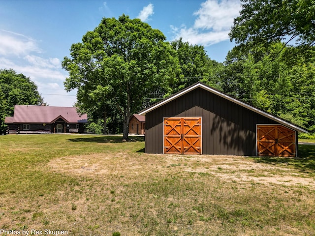 4585 W Arrowhead Dr, White Cloud, MI 49349 - view of outbuilding