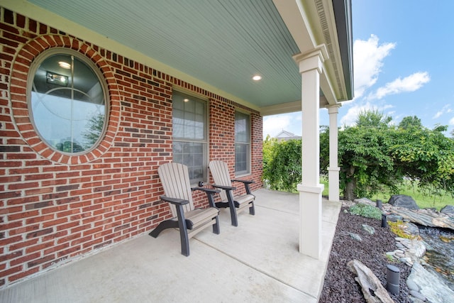 874 Pinecrest, Dexter, MI 48130 - view of covered porch