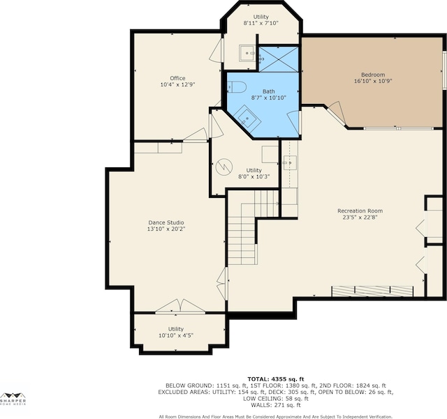 874 Pinecrest, Dexter, MI 48130 - view of floor plan / room layout