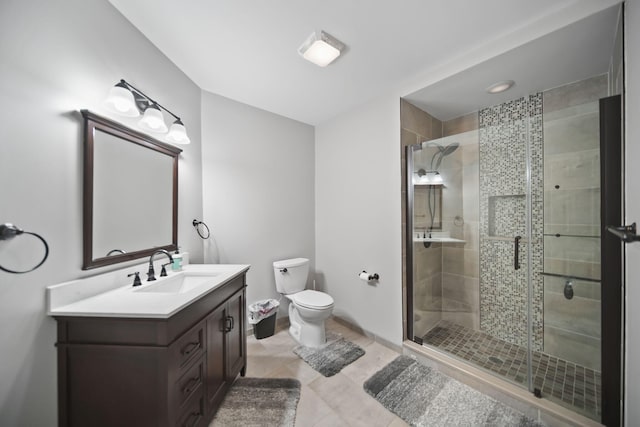874 Pinecrest, Dexter, MI 48130 - full bathroom with vanity and a shower stall