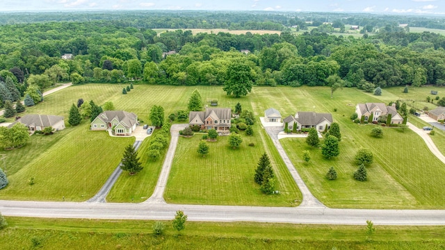 874 Pinecrest, Dexter, MI 48130 - aerial view of sparsely populated area