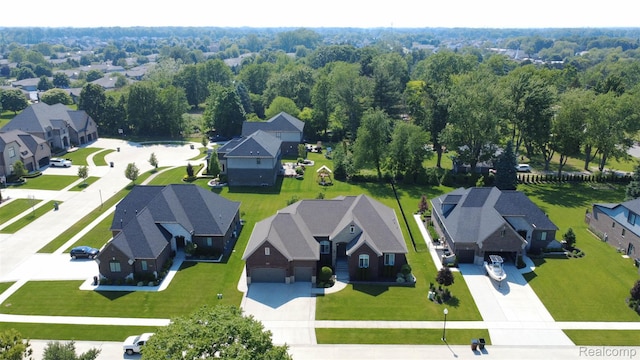48913 Pinebrook Dr, Utica, MI 48315 - aerial view of residential area