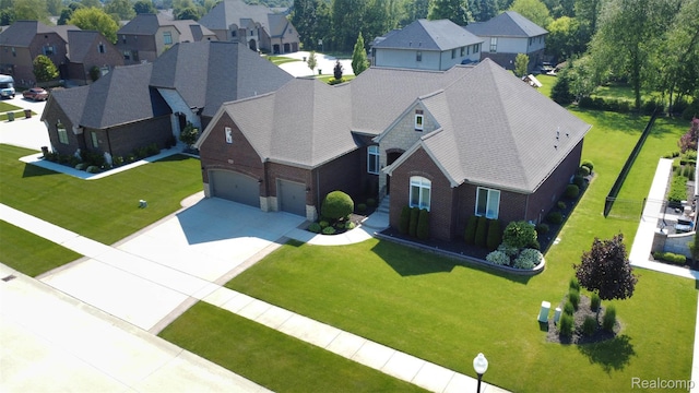 48913 Pinebrook Dr, Utica, MI 48315 - aerial view of residential area