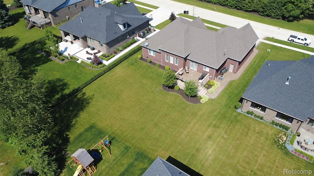 48913 Pinebrook Dr, Utica, MI 48315 - aerial view of residential area