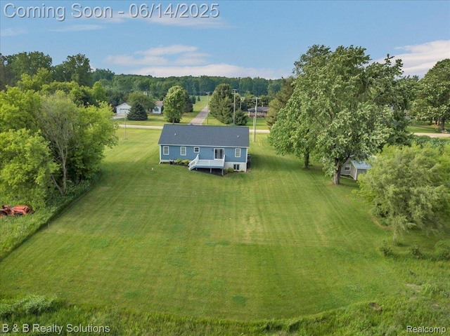 453 Angle Rd, Lapeer, MI 48446 - aerial view of property and surrounding area