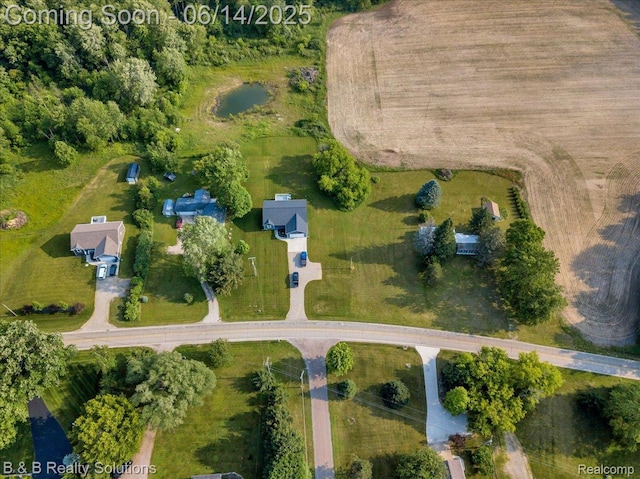 453 Angle Rd, Lapeer, MI 48446 - aerial view of property and surrounding area