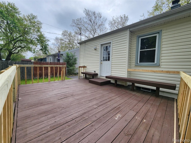 248 W Longfellow Ave, Pontiac, MI 48340 - view of deck
