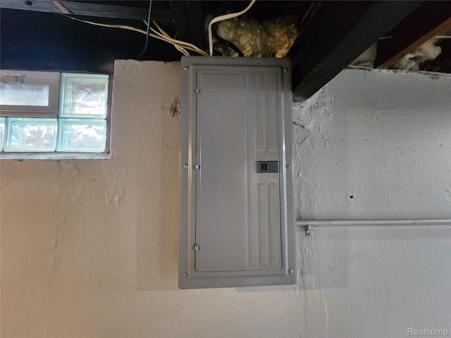 248 W Longfellow Ave, Pontiac, MI 48340 - utility room with electric panel