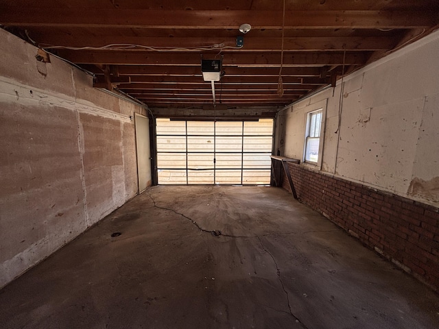 1407 Michigan Ave, Alma, MI 48801 - garage with a garage door opener
