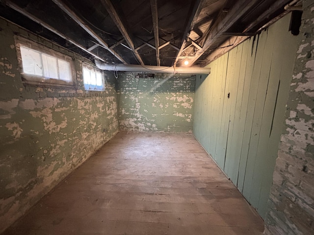 1407 Michigan Ave, Alma, MI 48801 - below grade area with wood-type flooring