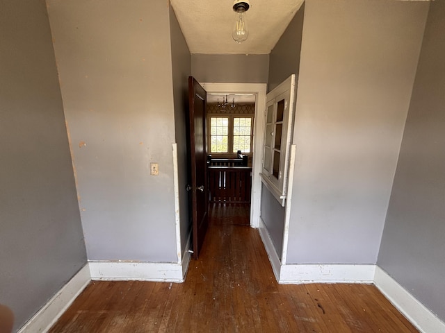 1407 Michigan Ave, Alma, MI 48801 - hall featuring hardwood / wood-style flooring