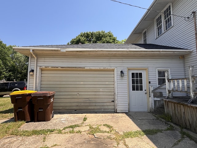 1407 Michigan Ave, Alma, MI 48801 - garage featuring driveway