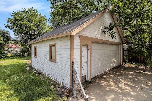 140 W Corey St, Bronson, MI 49028 - view of detached garage