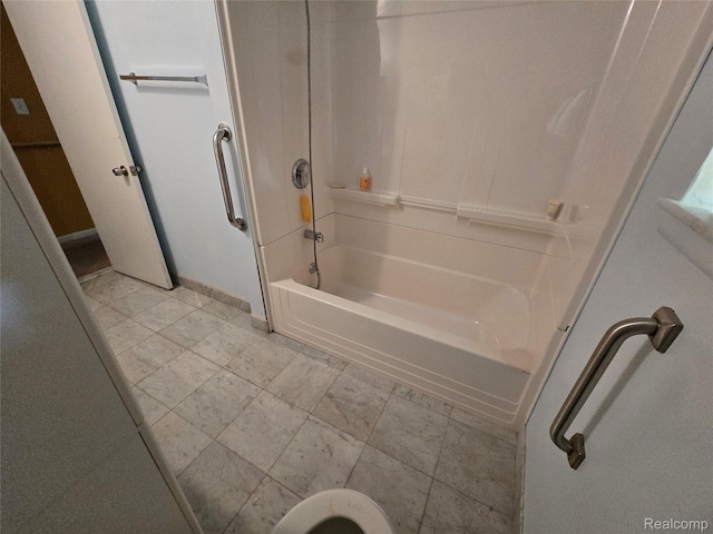 21450 Evergreen Rd, Southfield, MI 48075 - bathroom with shower / bath combination and baseboards