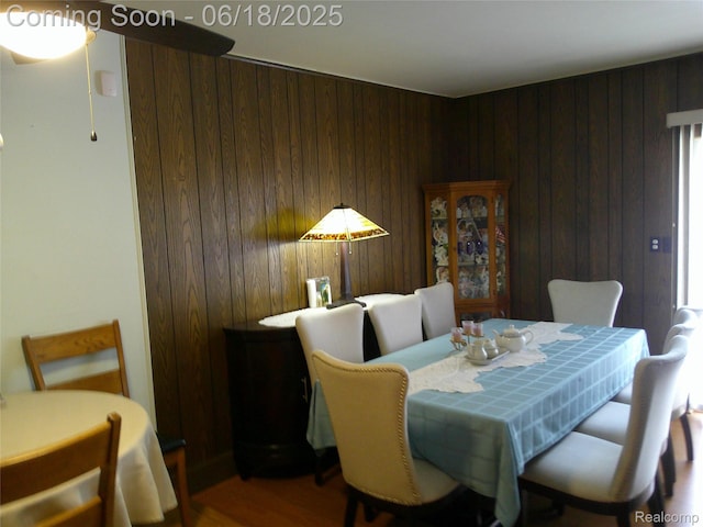 20329 Churchill Ave, Trenton, MI 48183 - dining space featuring wood walls and wood finished floors