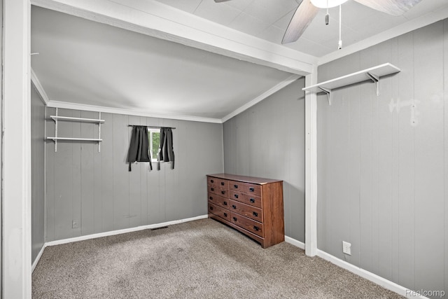 2263 Overridge Ave, Waterford, MI 48327 - spacious closet featuring carpet floors and a ceiling fan