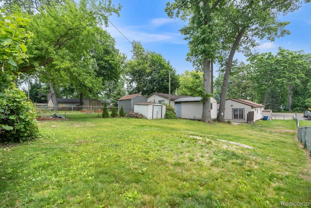 2263 Overridge Ave, Waterford, MI 48327 - fenced backyard with a storage shed