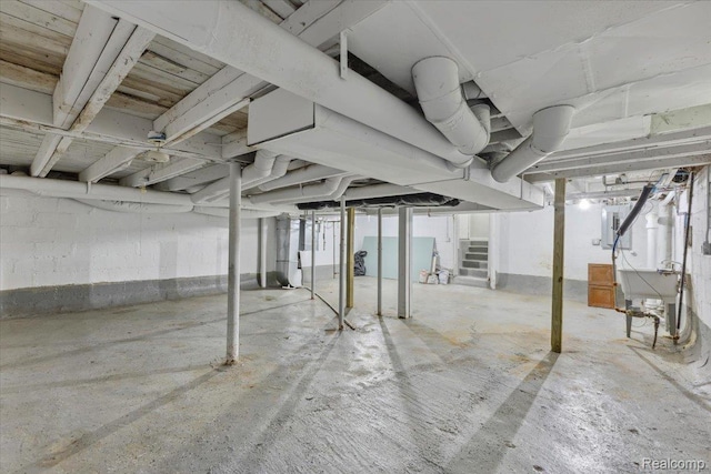 3140 Moore St, Inkster, MI 48141 - basement with stairs