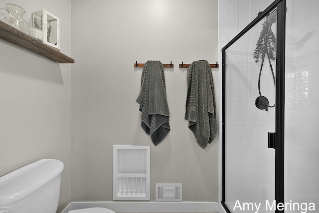 1824 Restoration Dr SW, Byron Center, MI 49315 - bathroom featuring toilet and a stall shower