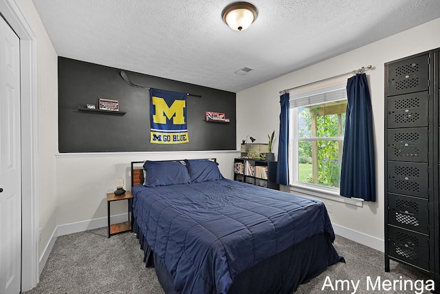 1824 Restoration Dr SW, Byron Center, MI 49315 - bedroom featuring carpet and a textured ceiling