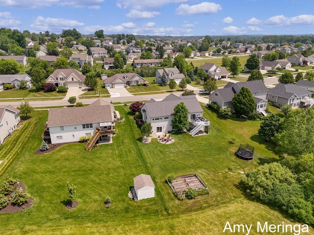 1824 Restoration Dr SW, Byron Center, MI 49315 - aerial view of residential area