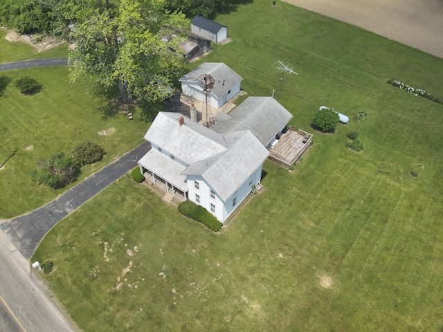 16130 Addison Rd, Addison, MI 49220 - aerial view of property and surrounding area