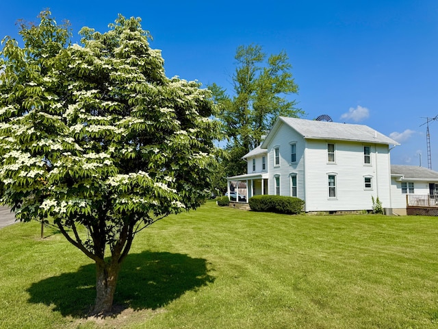 16130 Addison Rd, Addison, MI 49220 - view of property exterior with a yard
