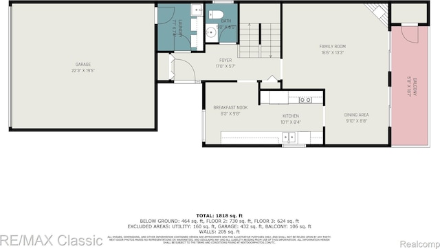 854 Yorktown Ct, Northville, MI 48167 - view of home floor plan