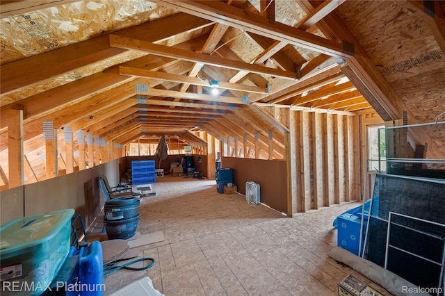 8922 Mcclements Rd, Brighton, MI 48114 - view of unfinished attic
