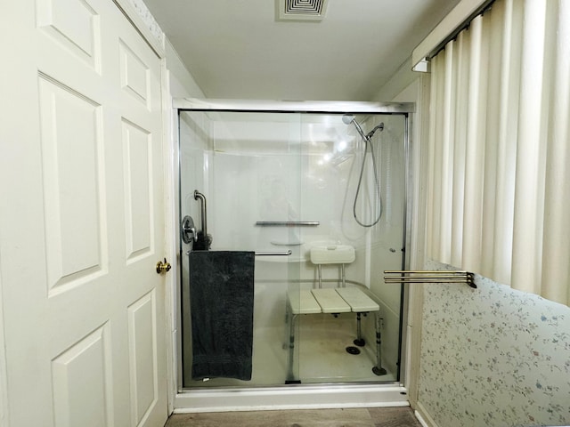 1225 Huntly Rd, Niles, MI 49120 - bathroom featuring a shower stall